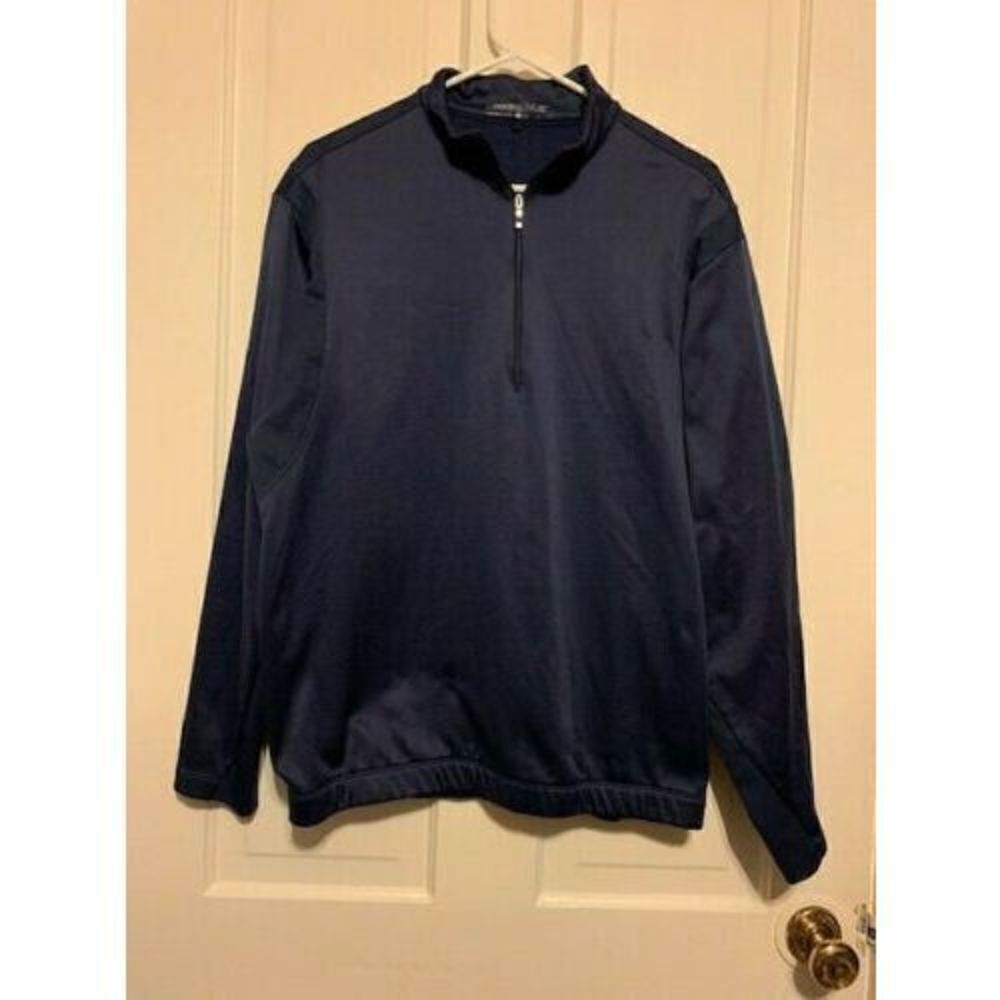 NIKE GOLF SIZE MEDIUM BLUE PULLOVER